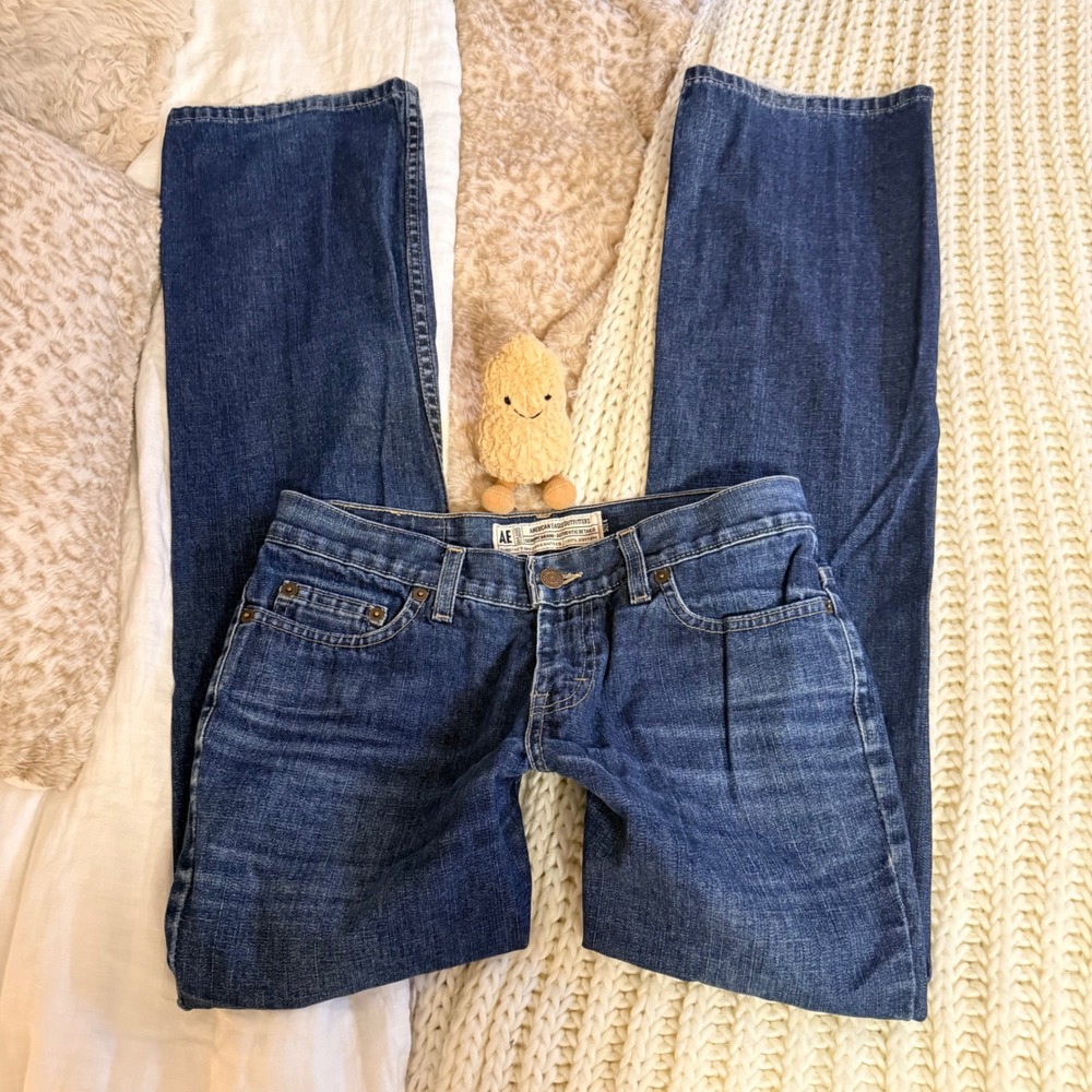 American Eagle Outfitters Womens Vintage Flare Jeans Dark Wash Size 4